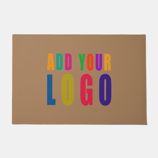 Tapete Porta da empresa Logotipo da empresa Business Mat  (Frente)