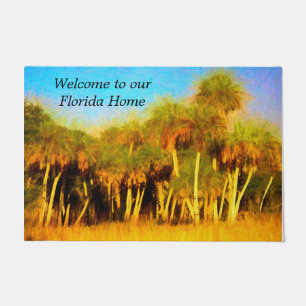 Tapete Porta da Flórida Home com Palm Trees
