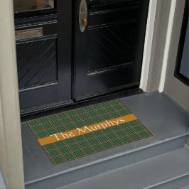 Tapete Porta da Frente Personalizada do Tartan Nacional I
