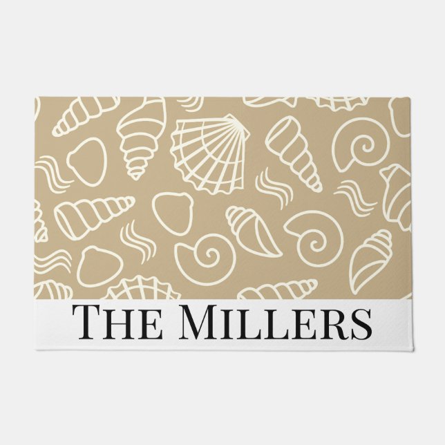 Tapete Porta de Beachy personalizada (Frente)