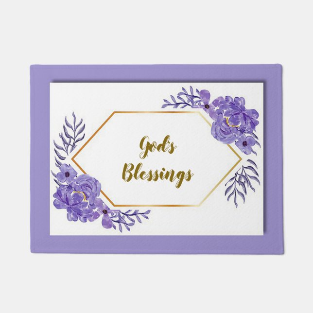 Tapete Porta de Bênçãos de Deus (Frente)