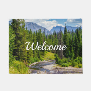 Tapete Porta de boas-vindas ao Rio North Fork Shoshone