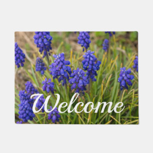 Tapete Porta de Boas-Vindas da Família de Hyacinths