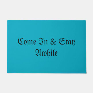 Tapete Porta de boas-vindas do texto - Na moda Entryway R