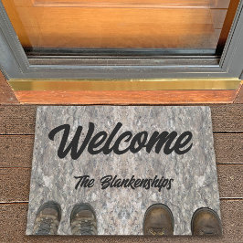 Tapete Porta de Boot WELCOME (Boot WELCOME) Vestida Perso