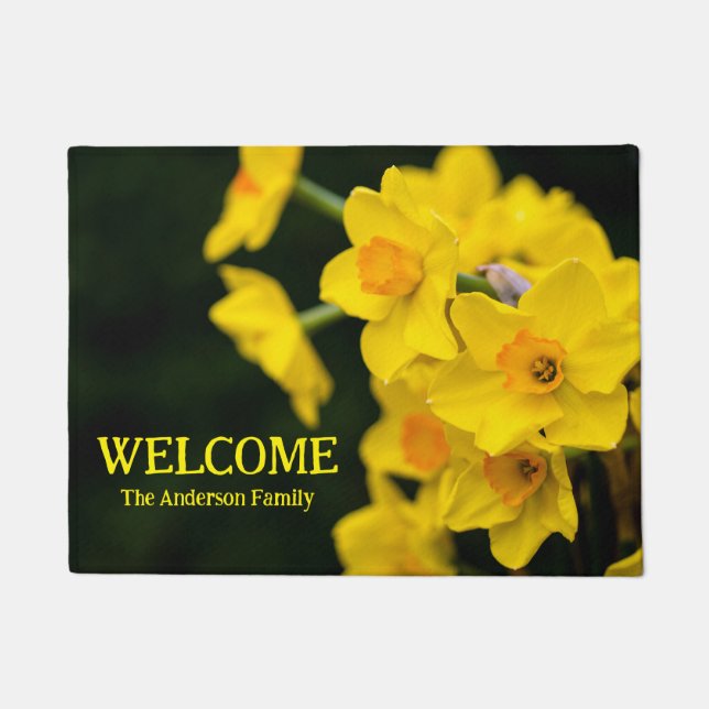 Tapete Porta de Daffodils (Frente)