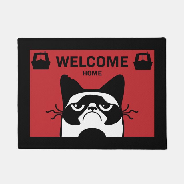 Tapete Porta de Gato de Pet Vivo do Canal Narrowboat (Frente)