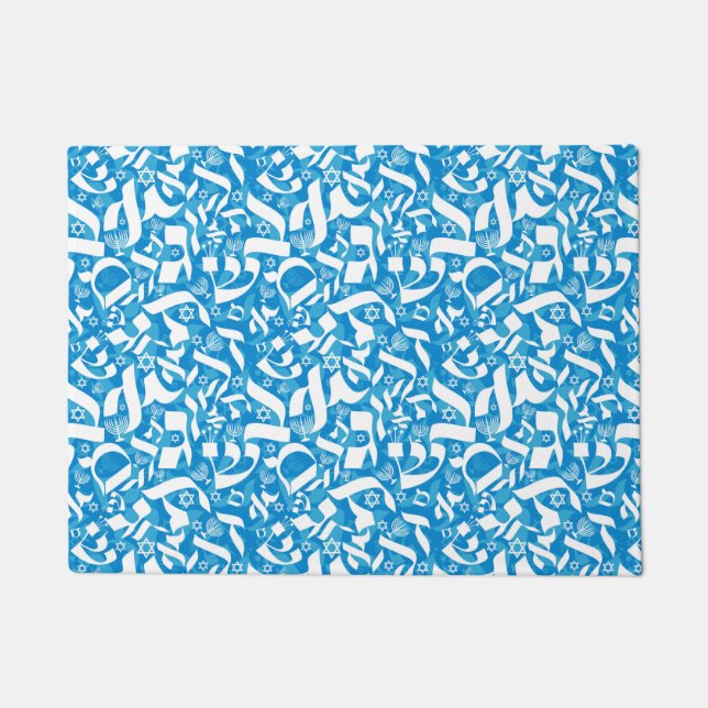 Tapete Porta de Letras Hebraicas - Tamanhos Personalizado (Frente)