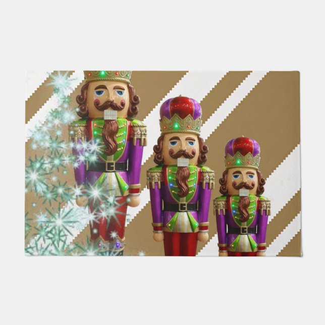 Tapete Porta de Natal Mat, Soldado (Frente)