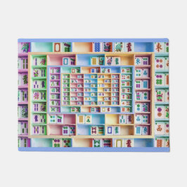 Tapete porta do azulejo