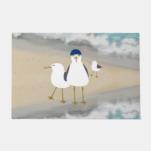 Tapete Porta do Bobo Sagulls (Frente)