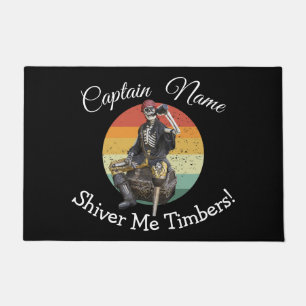 Tapete Porta do esqueleto náutico