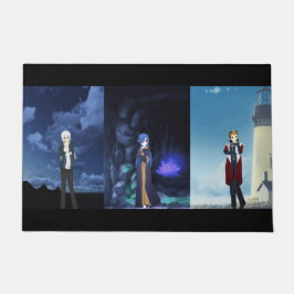 Tapete Porta do estilo de anime