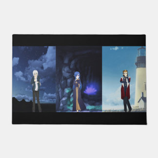 Tapete Porta do estilo de anime