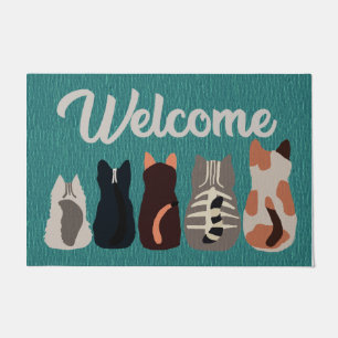 Tapete Porta do Gato, Chapéu de Boas-Vindas, presente de
