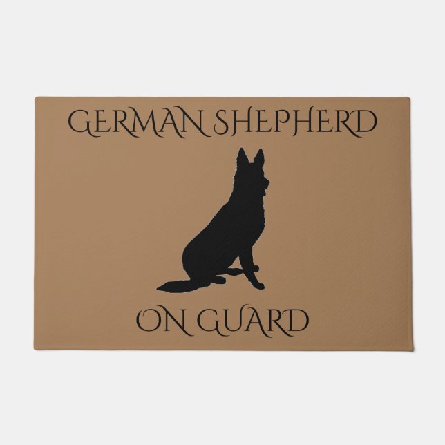 Tapete Porta do German shepherd! (Frente)