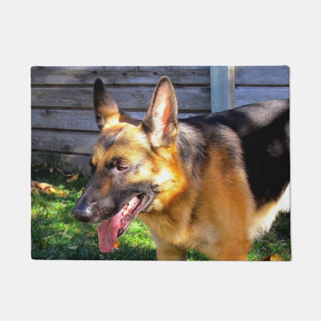 Tapete Porta do german shepherd (Frente)