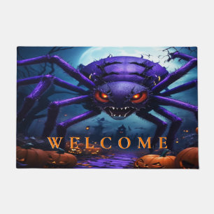 Tapete Porta do Halloween Monster Spider