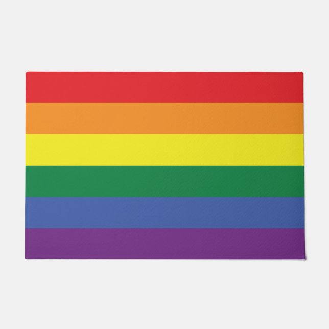 Tapete Porta do Orgulho LGBT (24x36) (Frente)