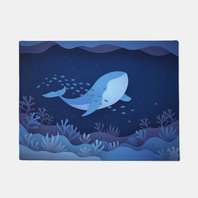 Tapete Porta do padrão náutico (Frente)