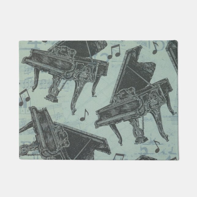 Tapete Porta do Tema de Música Padrão (Frente)