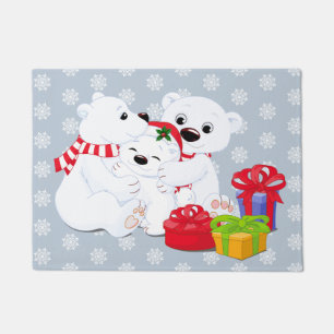 Tapete Porta do Urso Polar de Natal