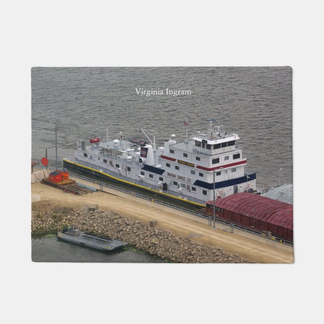 Tapete Porta do Virgínia Ingram (Frente)