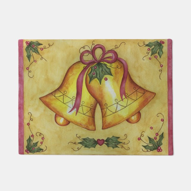 Tapete Porta dos Bells de Natal (Frente)