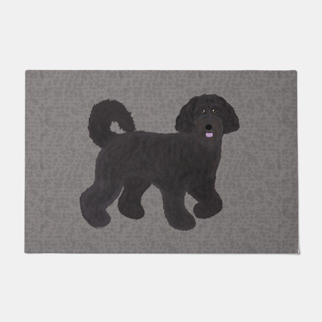 Tapete Porta Labradoodle (Frente)