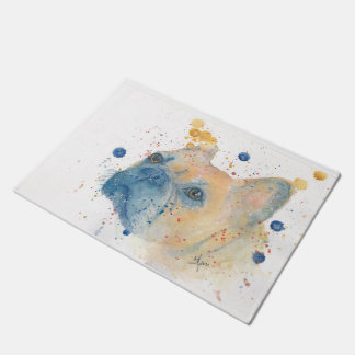 Tapete Porta Mat - Cão Touro