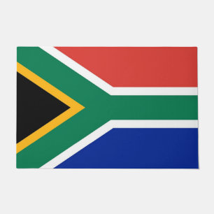 Tapete Porta Mat com Bandeira da África do Sul