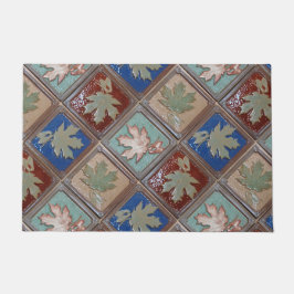 Tapete Porta Mat com folhas de Carroçaria