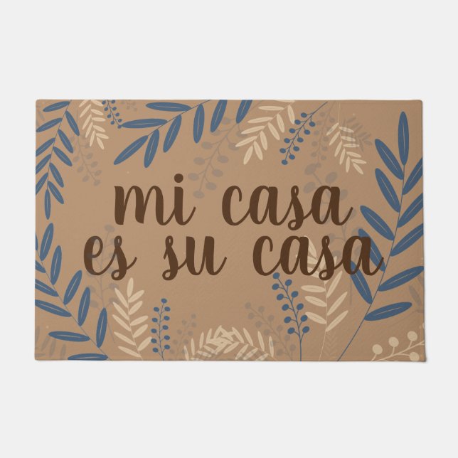 Tapete porta mi casa es su casa (Frente)