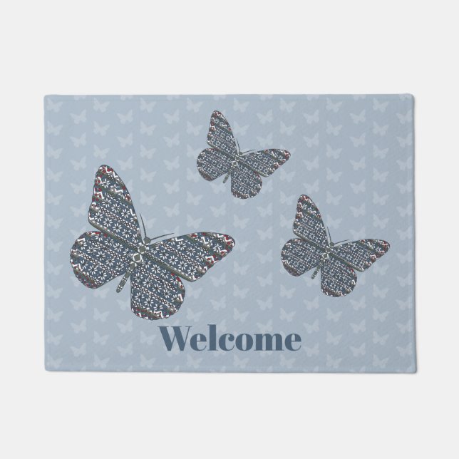 Tapete Porta Monarca Nórdica (Frente)