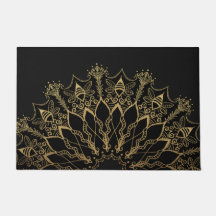 Porta - Ouro Bee Mandala