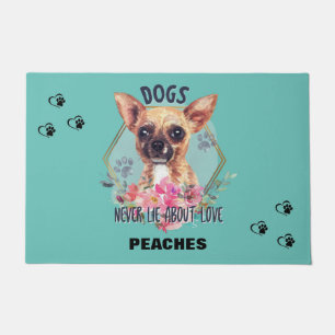 TAPETE PORTA PERSONALIZADA "CHIHUAHUA"