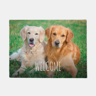 Tapete Porta Personalizada de Cachorro Personalizado de F