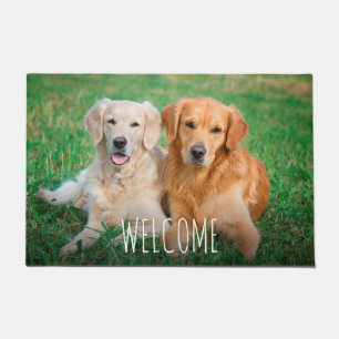 Tapete Porta Personalizada de Cachorro Personalizado de F