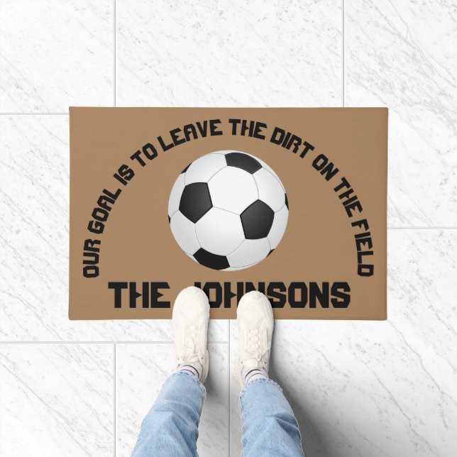 Tapete Porta Personalizada de Futebol (Interior)