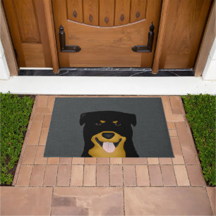 Tapete Porta Rottweiler