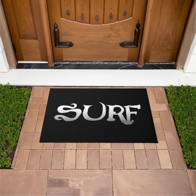 Tapete porta surf preta (Ar livre)
