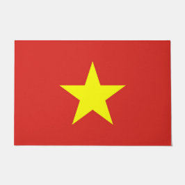 Tapete Porta-tapete com bandeira do Vietname