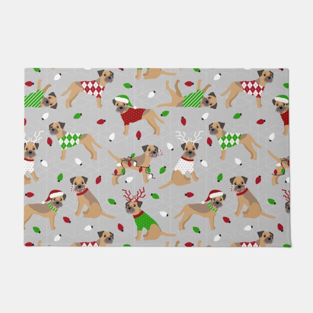 Tapete Porta Terrier da Fronteira de Natal (Frente)