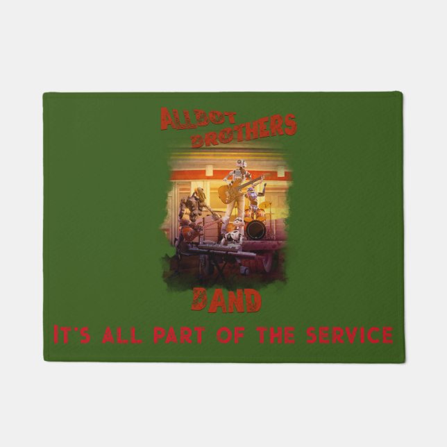 Tapete porta-voz com Banda dos irmãos Allbot (Frente)