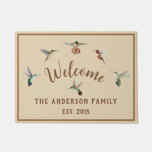 Tapete Portão do Hummingbird Personalizado