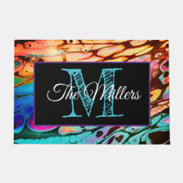 Tapete Porteiro personalizado colorido