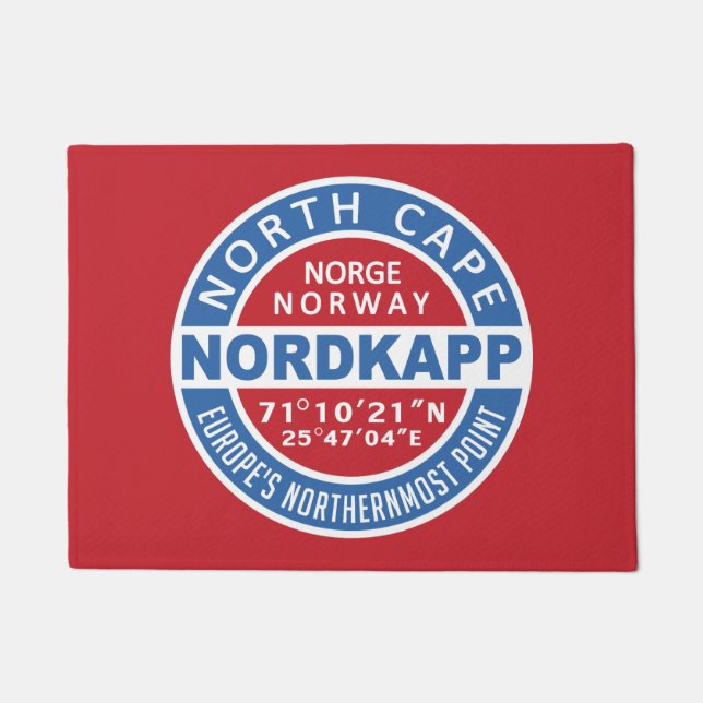 Tapete Portos NORDKAPP da Noruega (Frente)