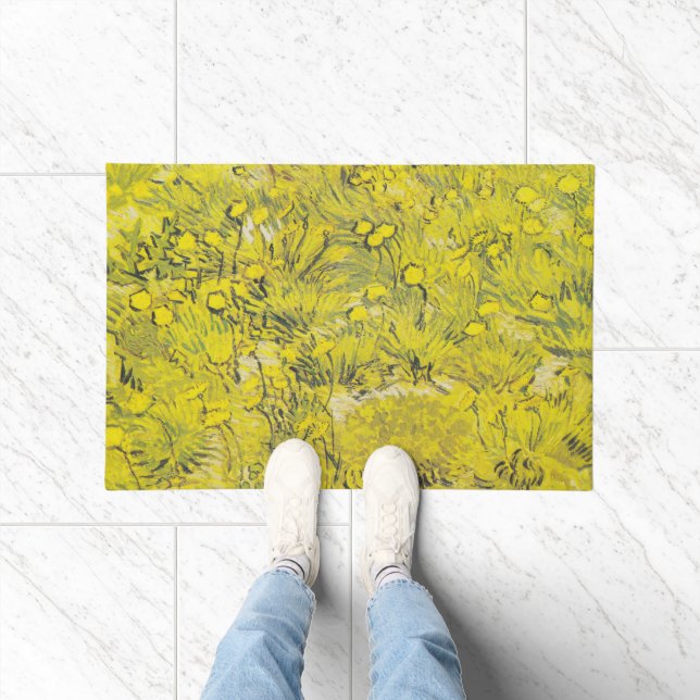 Tapete Prado de Van Gogh - Flores Silvestres Amarelas Bri (Interior)