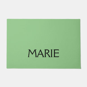 TAPETE PRESENÇA DE TEXTO SIMPLES MÍNIMO VERDE ADICIONE O