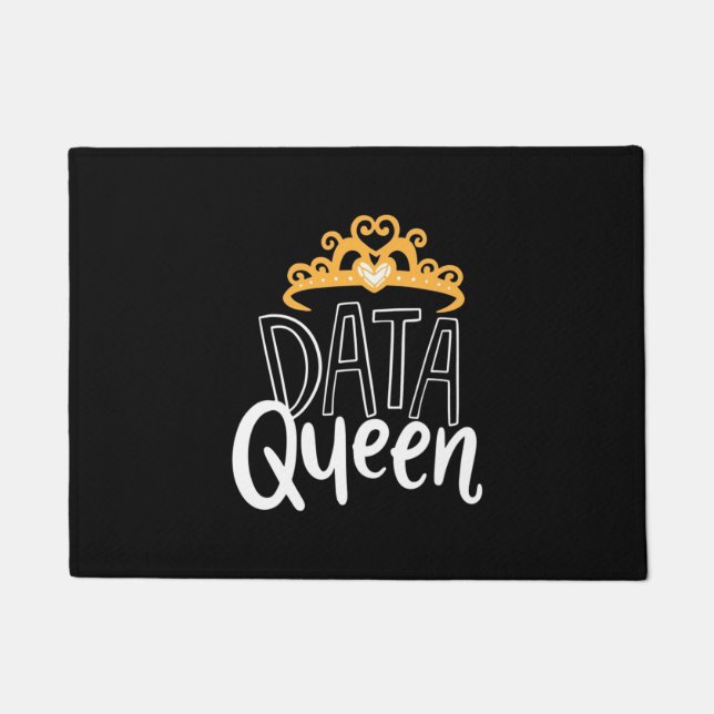 Tapete Presente cientista | Rainha dos dados orgulhosos (Frente)